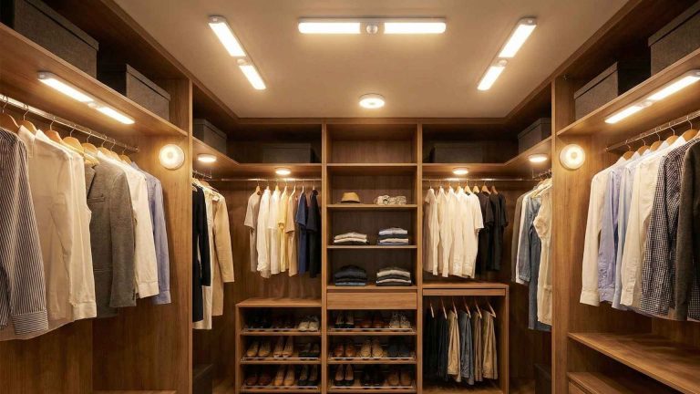 Closet Lighting Ideas That Improve Function and Style - Custom Closet Geeks