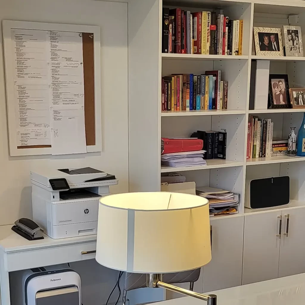 custom office organized 74