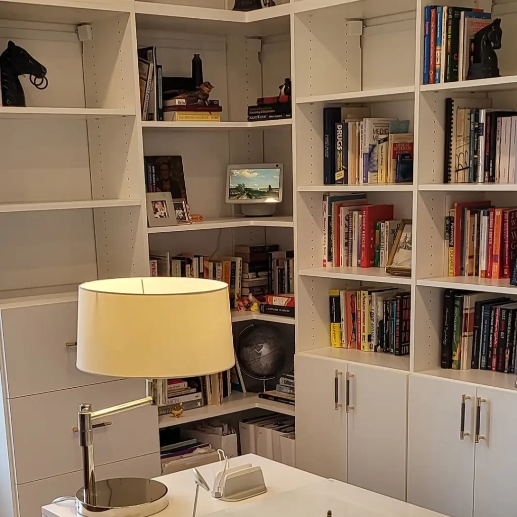 Home Office 9 custom office organized 75